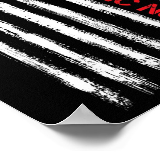 Poster Infirmière Américaine Drapeau Rn Santé Mentale Psy (Coin)