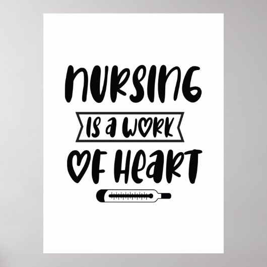 Poster Infirmière Cadeau Infirmière Infirmière Est Une Oe (Devant)
