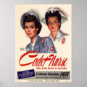 Poster Infirmière cadette (Devant)