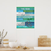 Poster Infirmière Cette année Motivation et inspiration (Cuisine)