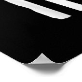 Poster Infirmière correctionnelle USA Drapeau Infirmière  (Coin)