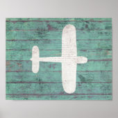 Poster Infirmière d'avion (Devant)