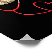 Poster Infirmière de baseball amusant pour les sports de  (Coin)