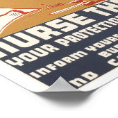 Poster Infirmière du bébé (Coin)