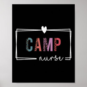 Poster Infirmière du camp d'infirmières et infirmiers Jou