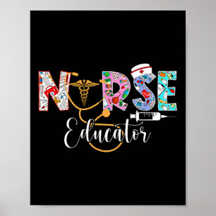 Poster Infirmière éducatrice École de soins infirmiers In