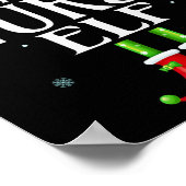 Poster Infirmière Elf Xmas Funny Famille Correspondant No (Coin)