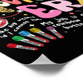 Poster Infirmière En Phlebotomie Dans Mon Époque Phleboto (Coin)