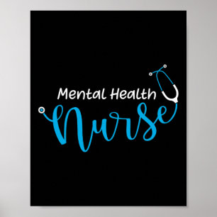 Poster Infirmière en santé mentale