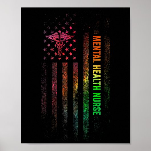 Poster Infirmière en santé mentale RN (Devant)
