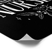Poster Infirmière en soins palliatifs (Coin)