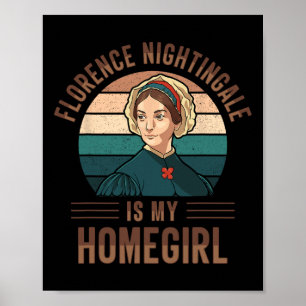 Poster Infirmière Florence Nightingale Infirmière Médical