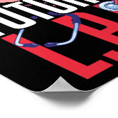 Poster Infirmière Futur Lpn Infirmière (Coin)