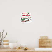 Poster Infirmière gériatrique (Cuisine)