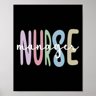 Poster Infirmière gestionnaire Appréciation Infirmière ge