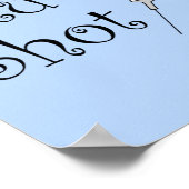 Poster Infirmière Grippe Frappe (Coin)