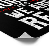 Poster Infirmière Homme Oui Nous Sommes Vraiment Drôle Mu (Coin)