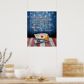 Poster Infirmière Ici Je Suis; Envoyez-Moi Motivationnel (Cuisine)