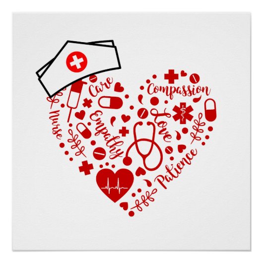 Poster Infirmière infirmière infirmière autorisée infirmi (Devant)