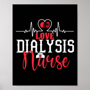 Poster Infirmière Maladie Du Rein Np Lpn Cna Néphrologie 