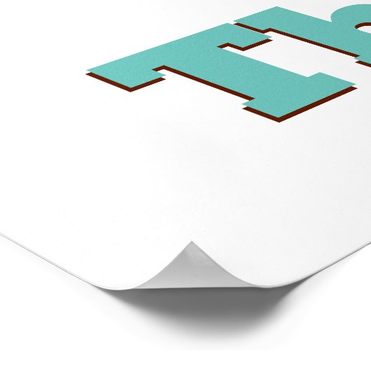 Poster Infirmière Merci (Coin)