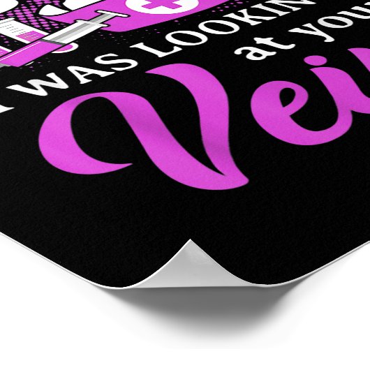 Poster Infirmière phlébotomique (Coin)