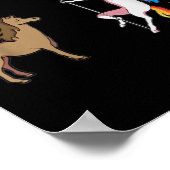 Poster Infirmière Praticien Unicorn Dancing Pole (Coin)