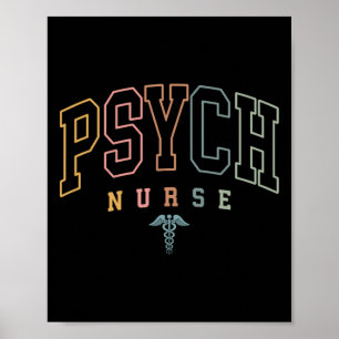 Poster Infirmière psychiatrique Infirmière en santé menta