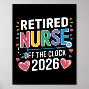 Poster Infirmière retraitée en dehors des heures 2026 Éco