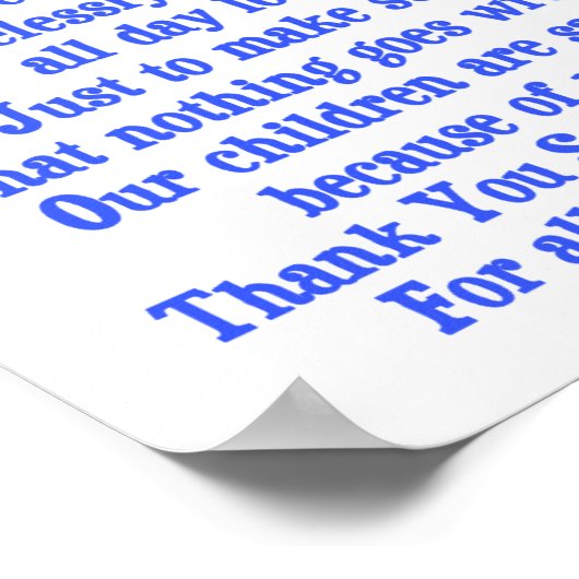 Poster Infirmière scolaire (Coin)