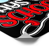 Poster Infirmière scolaire 100 jours d'amour scolaire Ste (Coin)