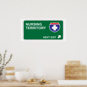 Poster Infirmière suivante (Cuisine)