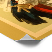 Poster Infirmière vintage de la Croix-Rouge (Coin)