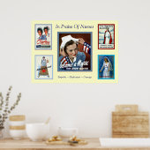 Poster Infirmières - Infirmière Vintage (Cuisine)