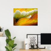 Poster Inflorescence vitale Abstraite (Bureau à domicile)