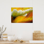 Poster Inflorescence vitale Abstraite (Cuisine)