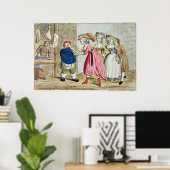 Poster Influence féminine, ou toile du Devonshire (Bureau à domicile)