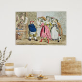 Poster Influence féminine, ou toile du Devonshire (Cuisine)