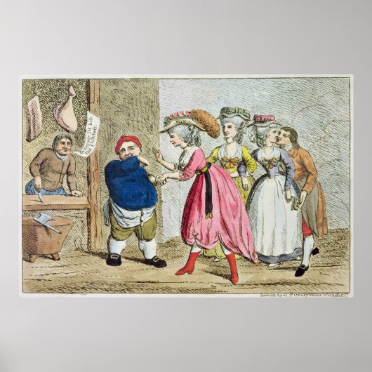 Poster Influence féminine, ou toile du Devonshire (Devant)