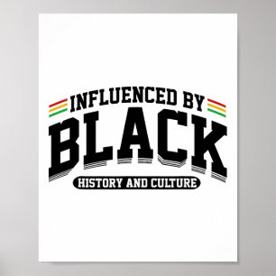 Poster Influencé Par L'Histoire Et La Culture Noires AM A