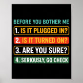 Poster Information Technology Tech _ Funny Technical Supr (Devant)