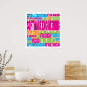 Poster Ingénierie logicielle colorée (Cuisine)