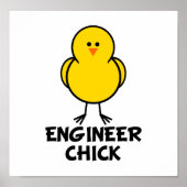 Poster Ingénieur Chick (Devant)