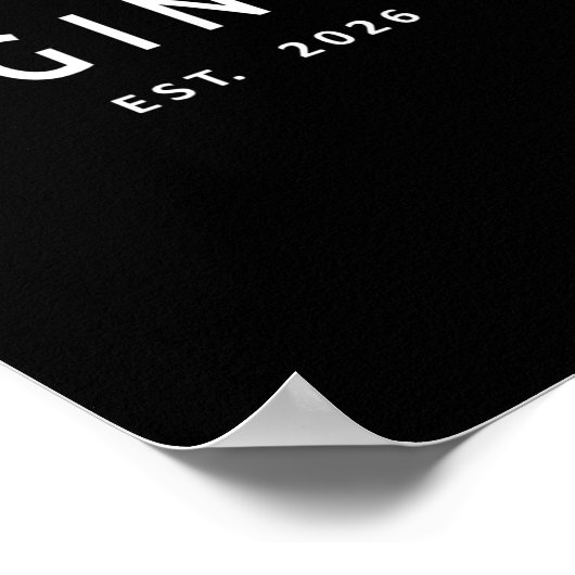 Poster Ingénieur Est. Graduation en ingénierie 2026 (Coin)