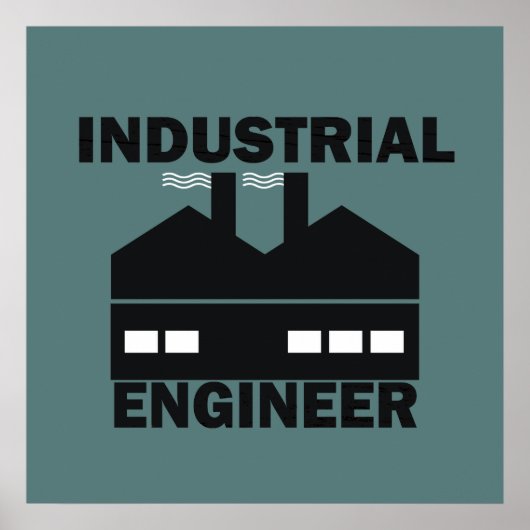 Poster ingénieur industriel (Devant)
