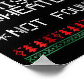 Poster Ingénieur logiciel informatique Amoureux amusants (Coin)