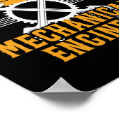 Poster Ingénieur mécanicien (Coin)