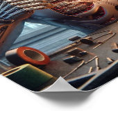 Poster Ingénieur roboticien (Coin)
