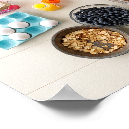 Poster Ingrédients et outils 4 (Coin)