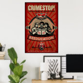 Poster INGSOC 1984 Thoughtcrime Imprimer (Bureau à domicile)